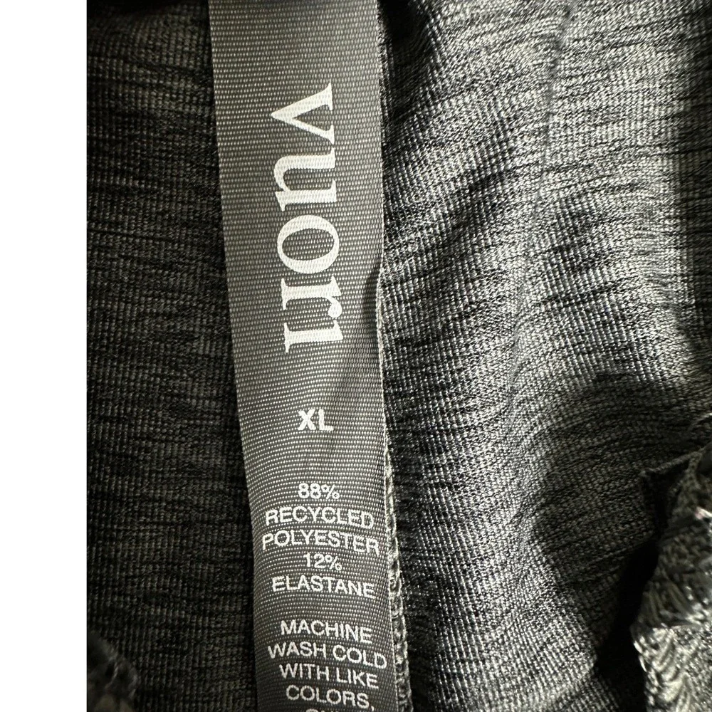 Vuori Sunday Performance Joggers Mens XL Charcoal Grey Heather Athletic Pants